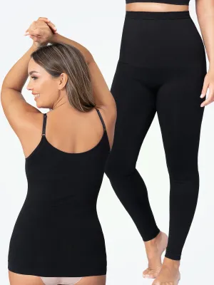 1 Scoop Neck Cami   1 High Waisted Shaping Leggings