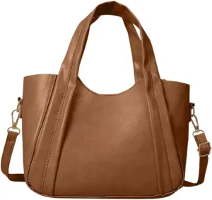 2023 New Bucket Bag Shoulder Bag Solid Color Crossbody Bag Versatile Fashion Large Capacity Handbag for Women Girl