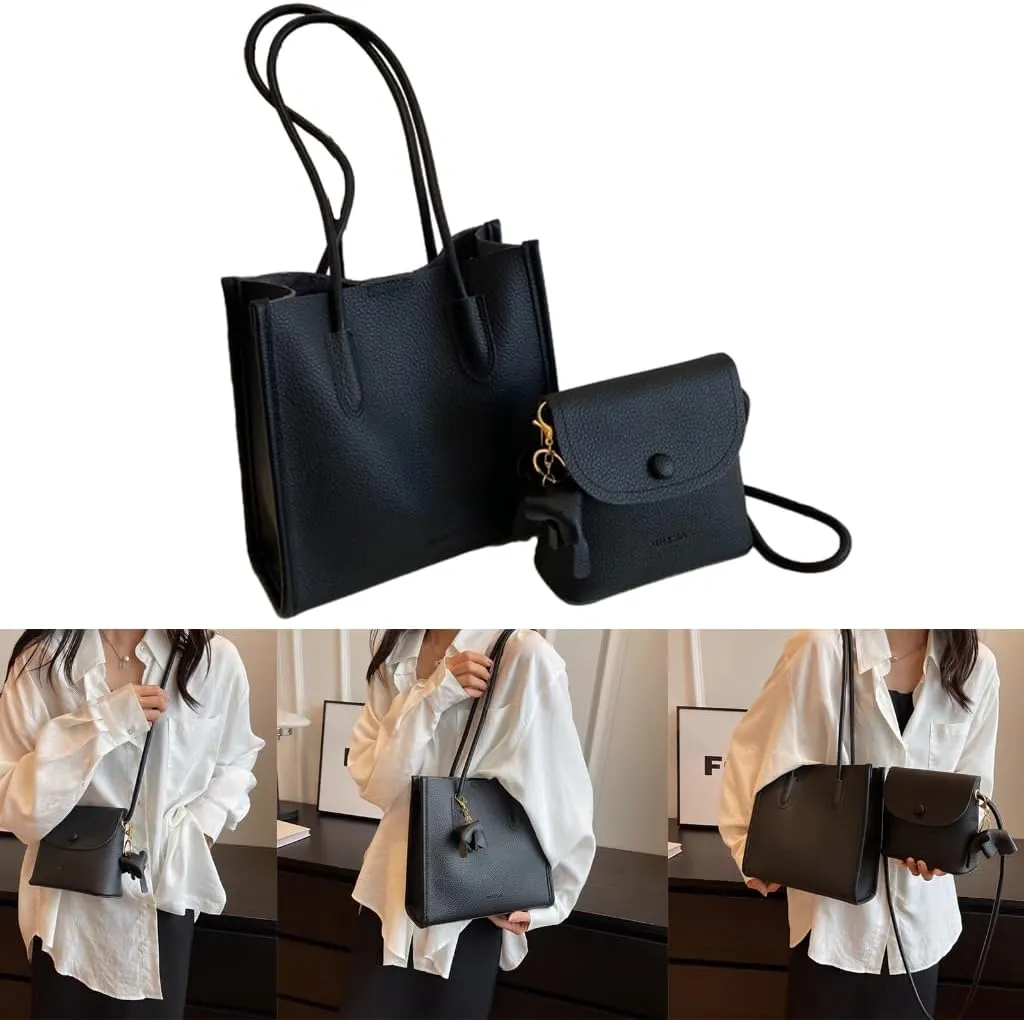 2023 NEW Bucket Bags Shoulder Bag with Small Crossbody Bag Large Capacity Fashion Versatile Handbag for Women Girl