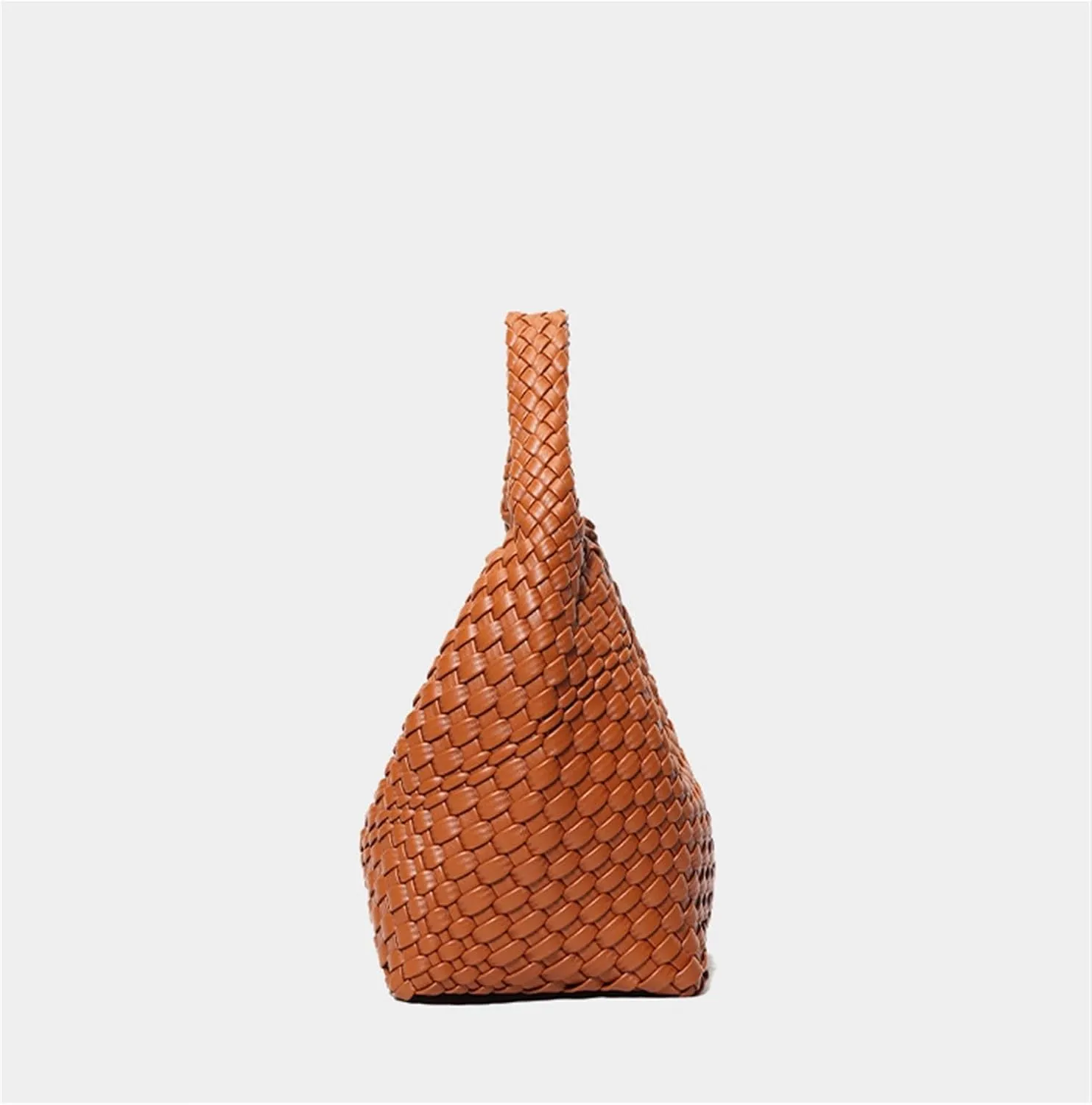 2024 Hand-woven Bag Portable Bucket Bag For Women Large Capacity Versatile Crossbody Commuter Bag(C)