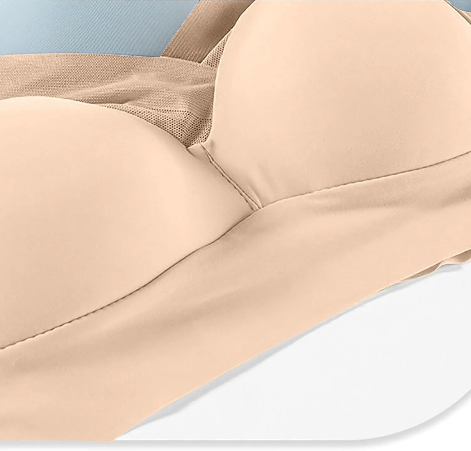 3 Pack Seamless Comfort Bra for Women - Wireless Full Coverage Push Up Sports Bra for Everyday Wear and Workouts for Women