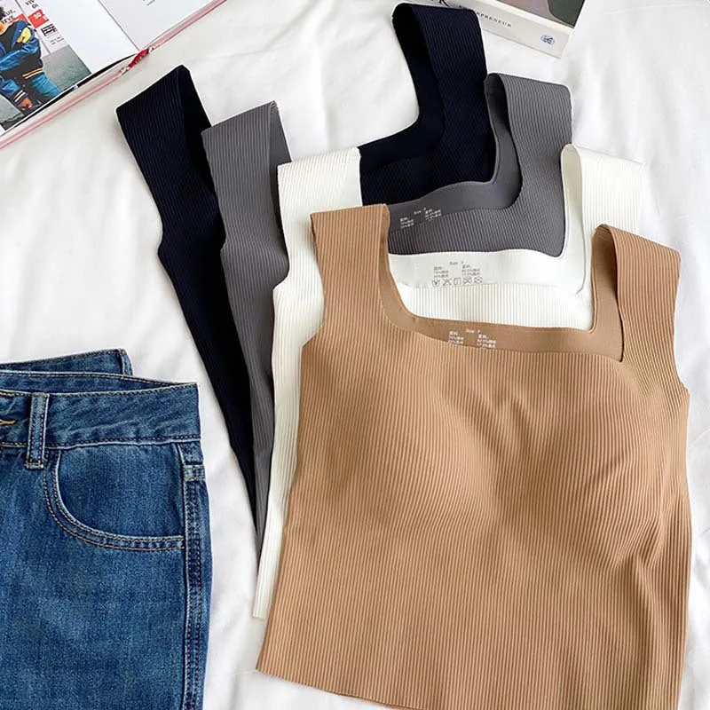 Alice Tank Top With Inbuilt Bra