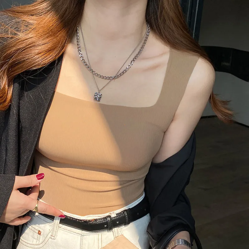 Alice Tank Top With Inbuilt Bra