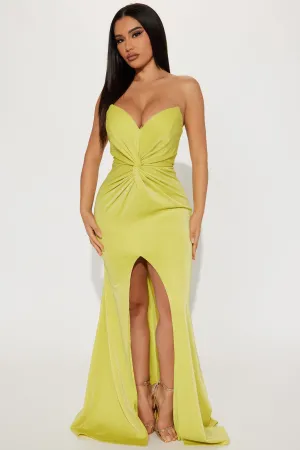 Alison Maxi Dress - Yellow