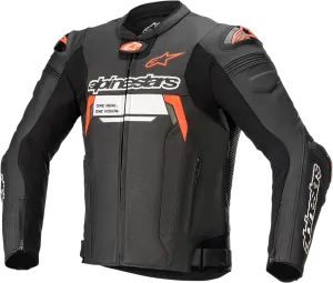 ALPINESTARS Missile Ignition v2 Leather Jacket - Black/Red/White - US 40 / EU 50 3100222-1030-50
