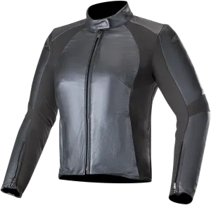ALPINESTARS Stella Vika v2 Leather Jacket - Blue - US 10 / EU 46 3115519-7180-46