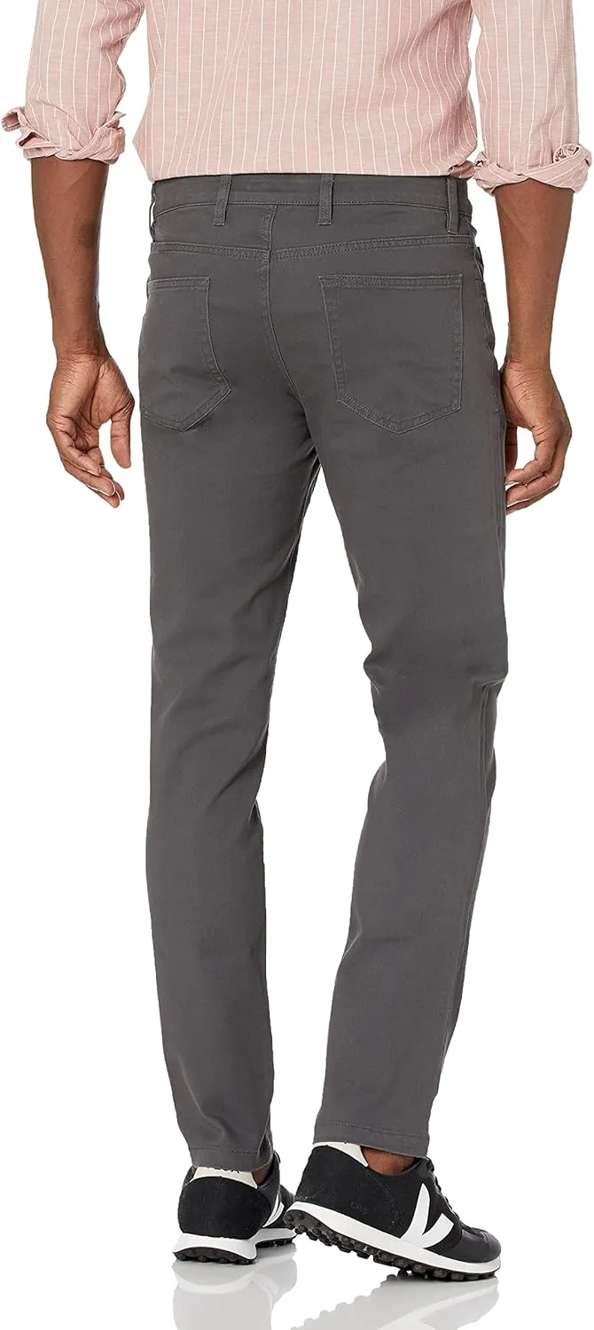 Amazon Essentials Men's Skinny-Fit 5-Pocket Comfort Stretch Chino Pant (Previously Goodthreads)