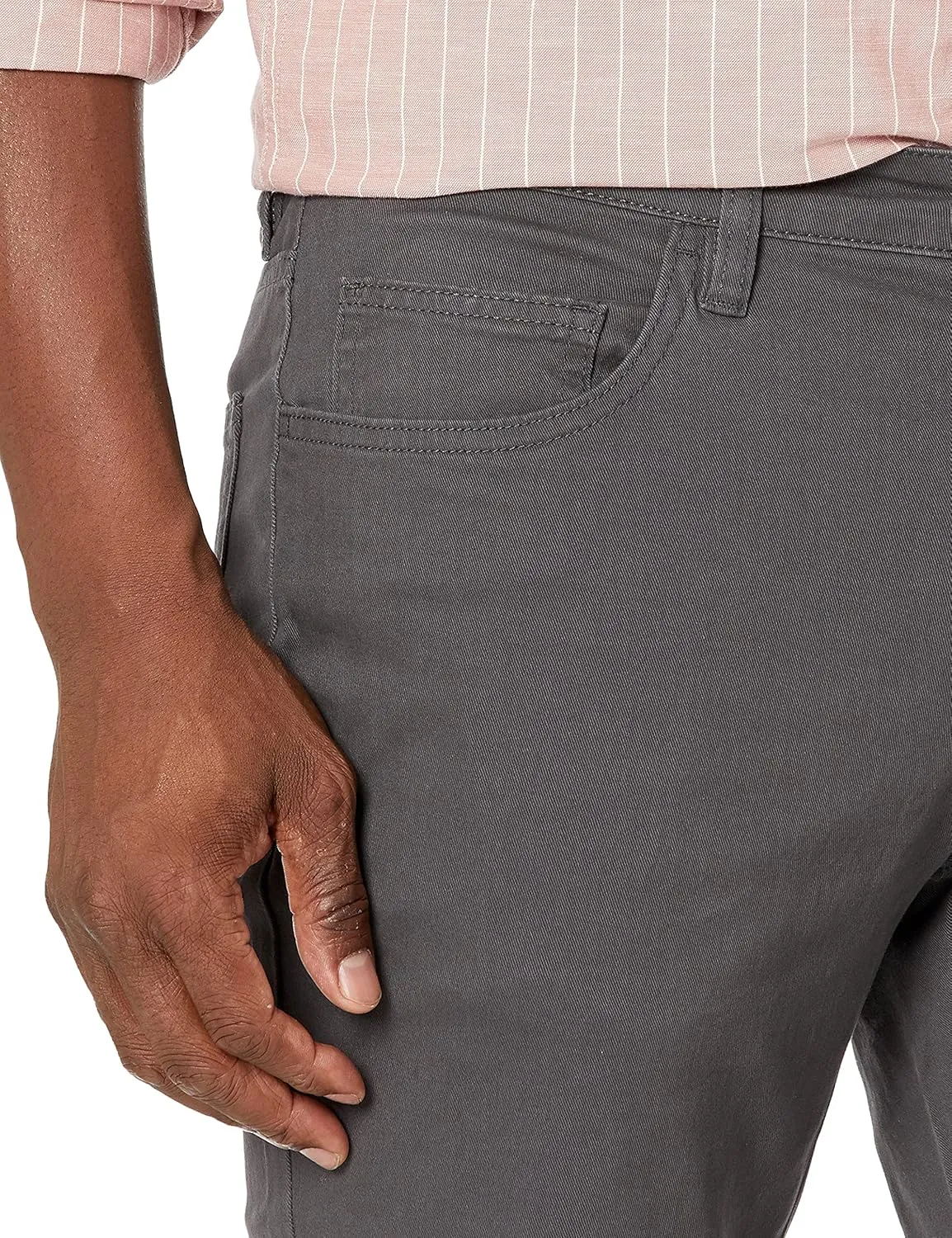 Amazon Essentials Men's Skinny-Fit 5-Pocket Comfort Stretch Chino Pant (Previously Goodthreads)