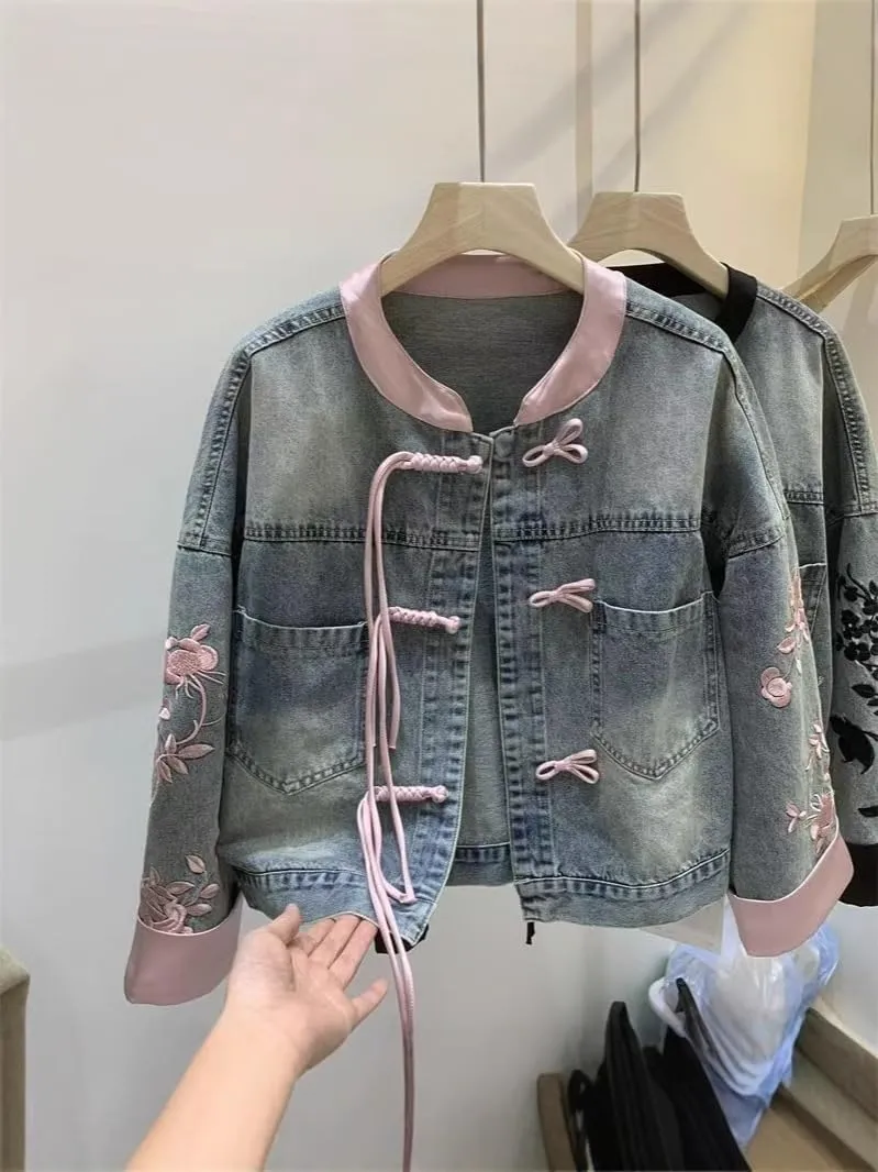 American Loose Casual Workwear Jacket for Women