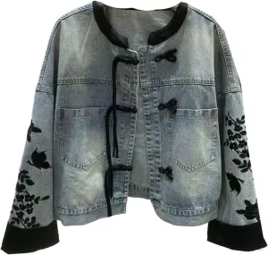 American Loose Casual Workwear Jacket for Women