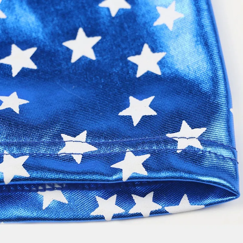 American Pride Metallic Boxer Briefs