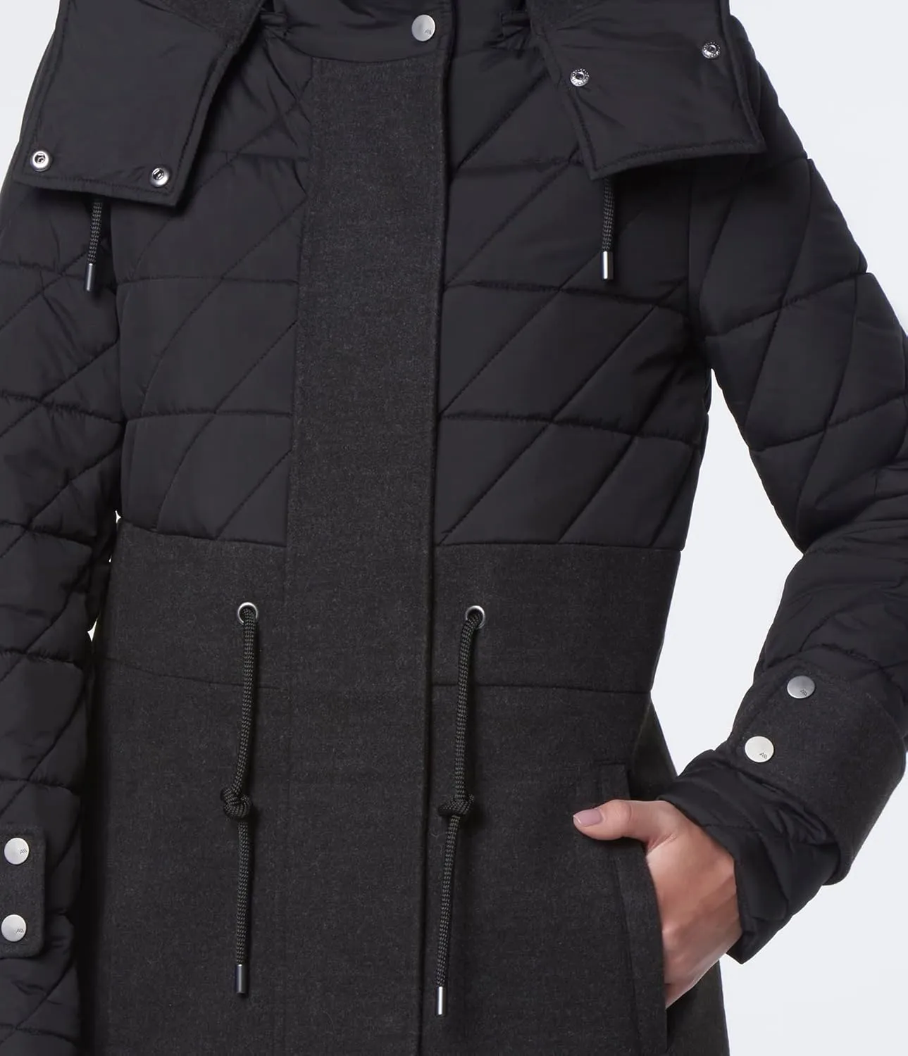 Andrew Marc Women's Synclaire Quilted Puffer Jacket