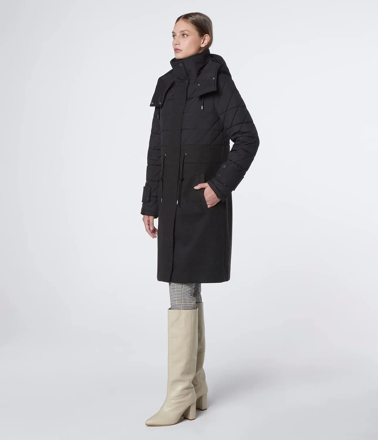 Andrew Marc Women's Synclaire Quilted Puffer Jacket