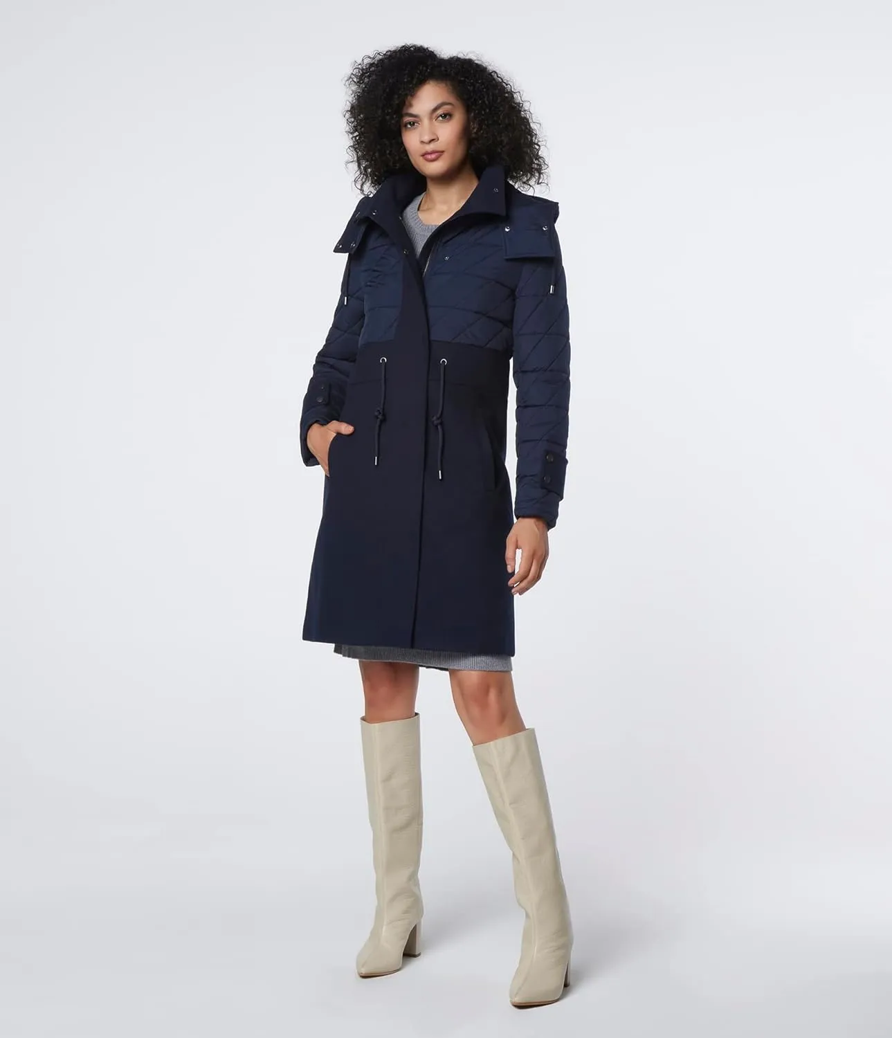 Andrew Marc Women's Synclaire Quilted Puffer Jacket