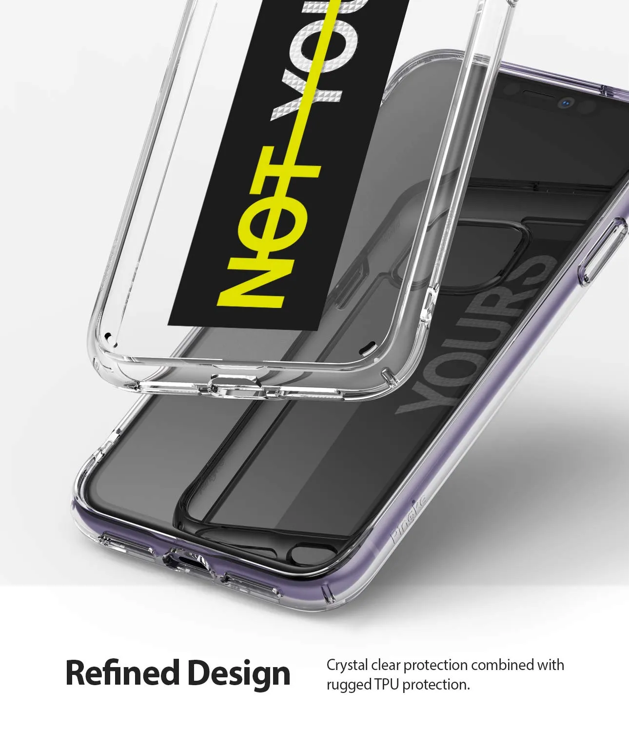 Apple iPhone 11 Back Cover Case | Fusion Design - Not Yours