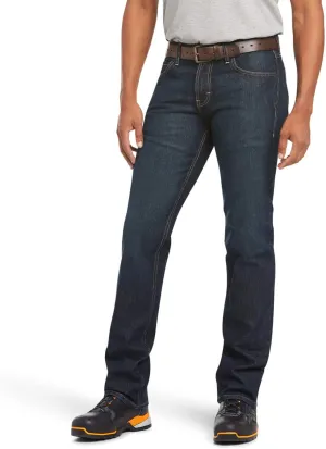 ARIAT Men's Rebar M7 Slim Durastretch Basic Stackable Straight Leg Jean