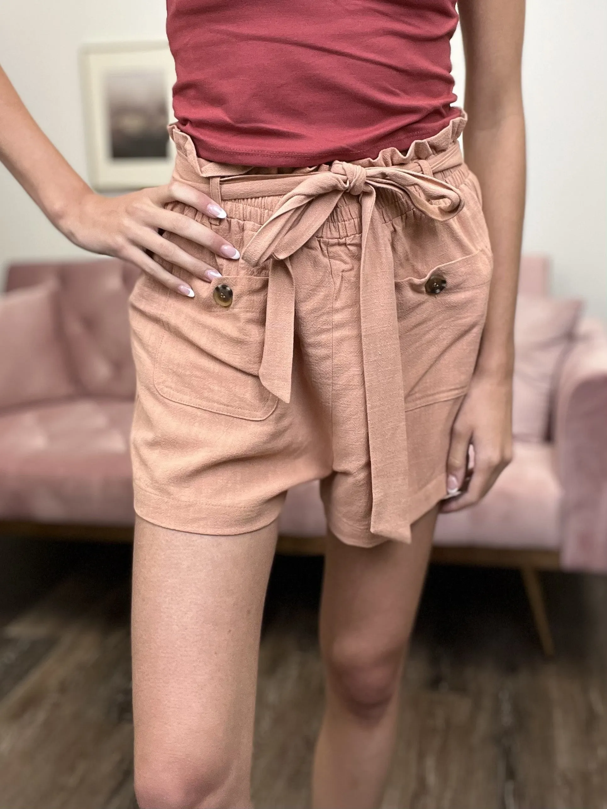 Avery Linen Shorts