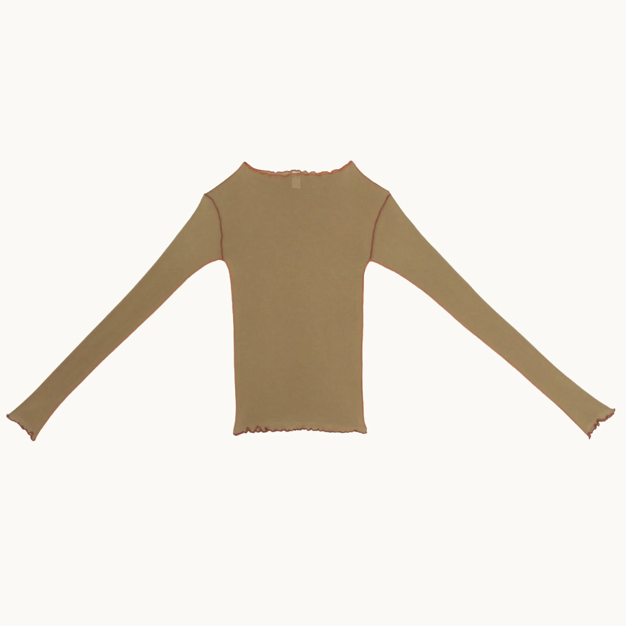 Baserange Vein Long Sleeve (Jade Brown)