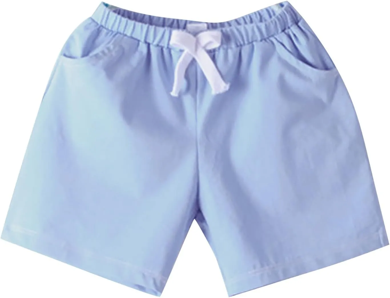 Basketball Athletic Shorts for Boys Cotton Pull on Soccer Shorts Girls Summer Outdoor Lightweight Quick Dry Short