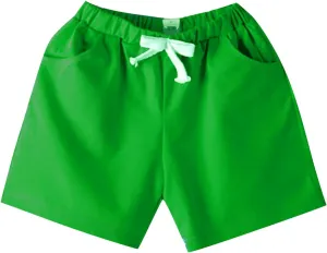 Basketball Athletic Shorts for Boys Cotton Pull on Soccer Shorts Girls Summer Outdoor Lightweight Quick Dry Short