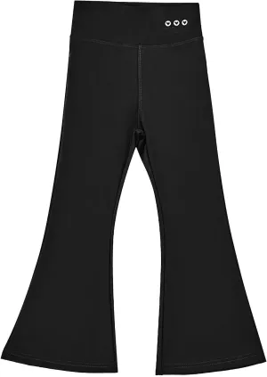 Bell Bottoms for Girls Flare Leggings Bootcut Yoga Pants Toddler Kids High Waist Slim Fit Pants for Dance Workout