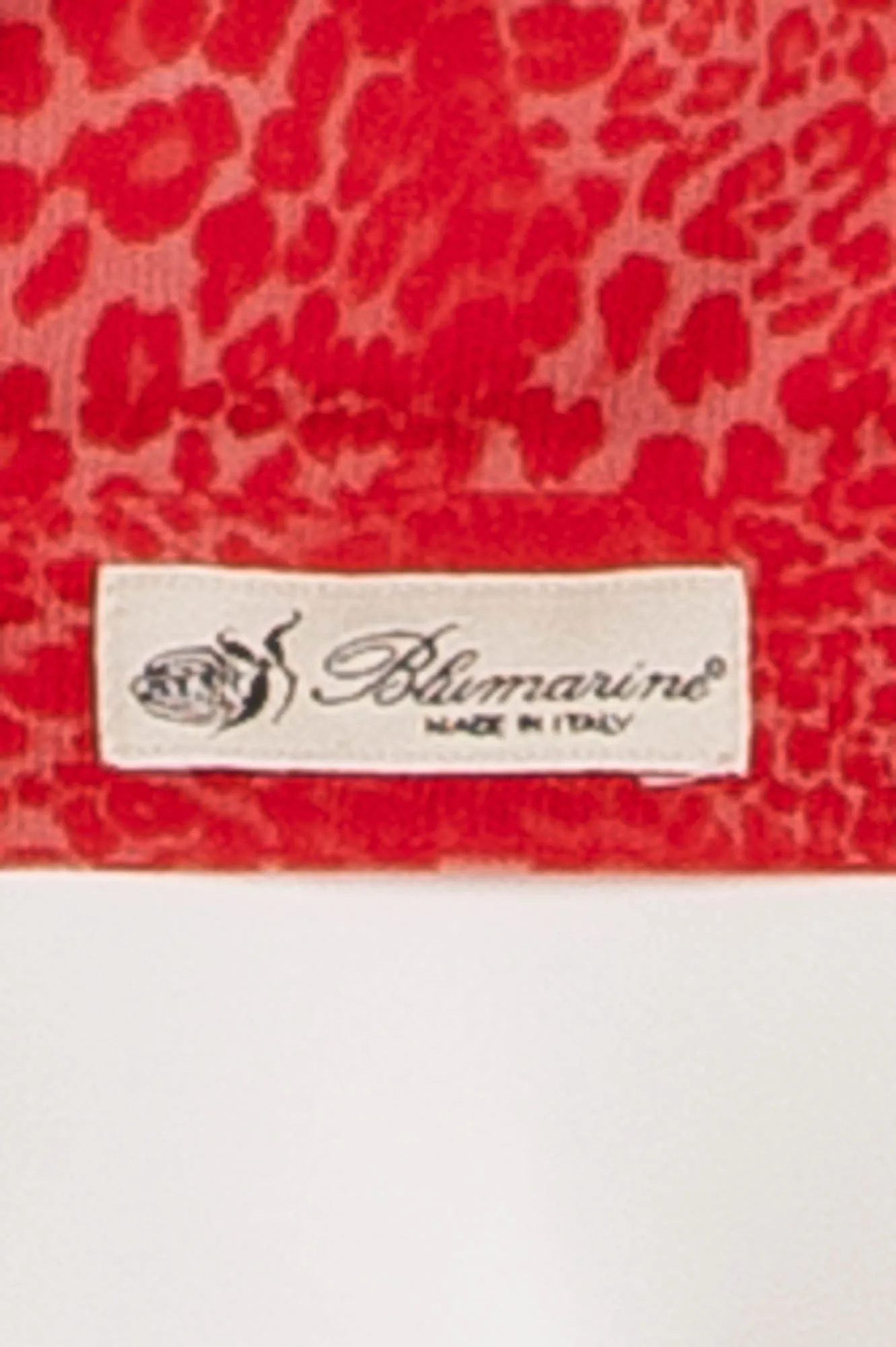 Blumarine - 2PC Red Leopard Halter & Flower Chiffon Pants   - IT 40