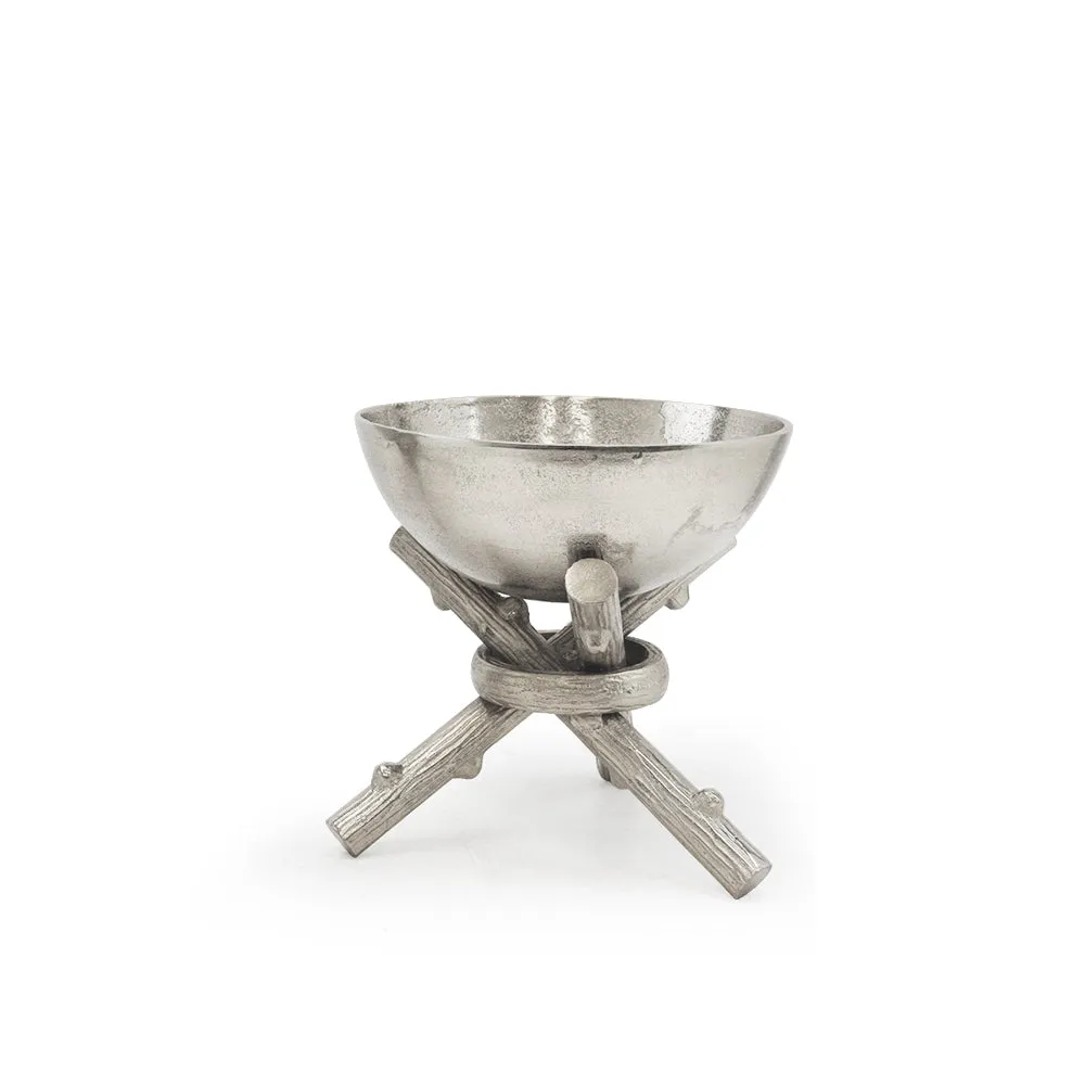 Bonfire Metal Bowl on Stand