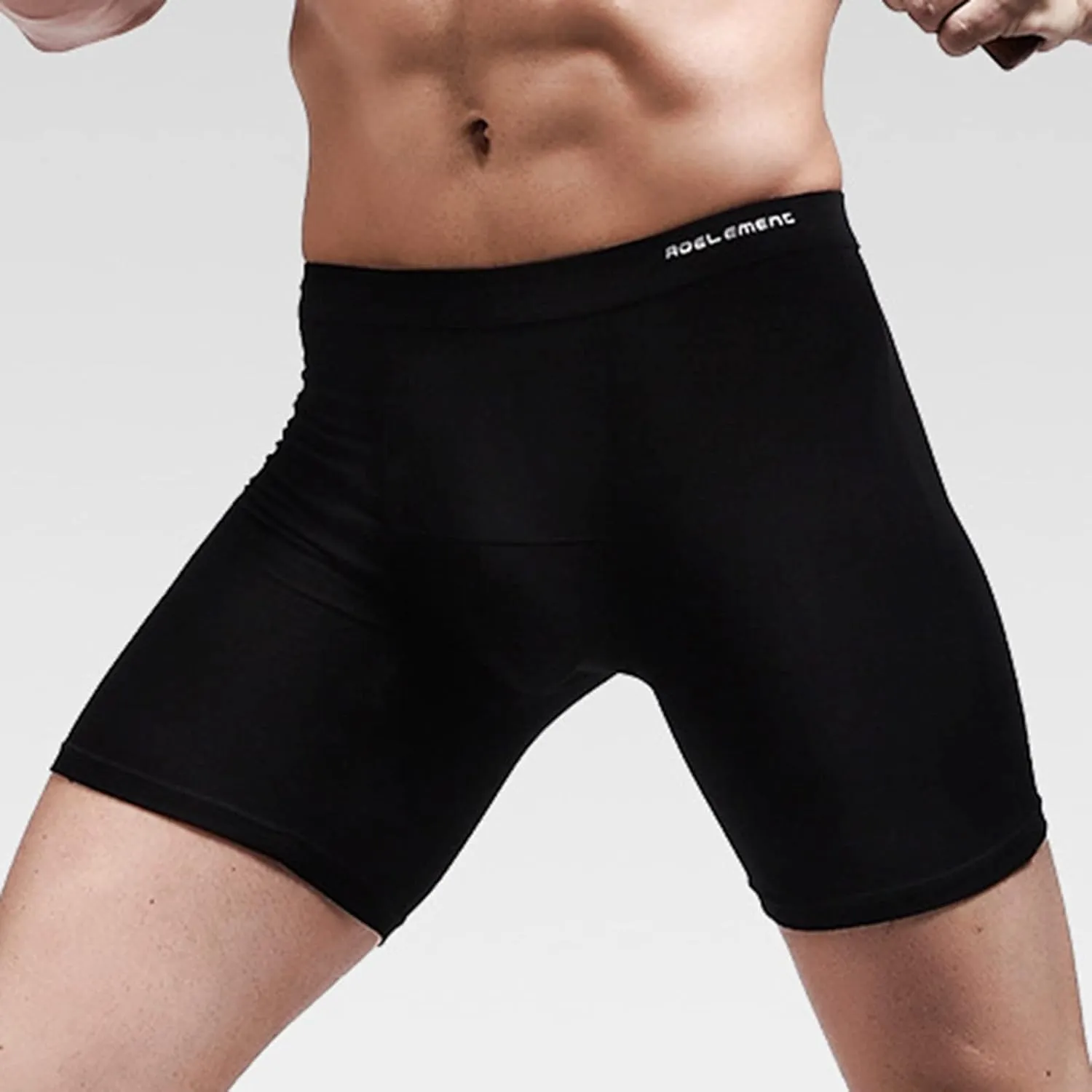 Boxer Briefs for Men Pack Men's Premium Tag-Free Flex Fit Tag Free Knit Boxer