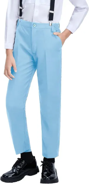Boys Dress Pants Formal Suits Pants School Unifrom Dresswear