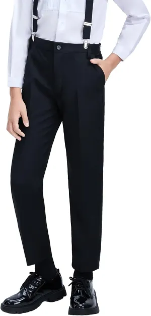 Boys Dress Pants Formal Suits Pants School Unifrom Dresswear