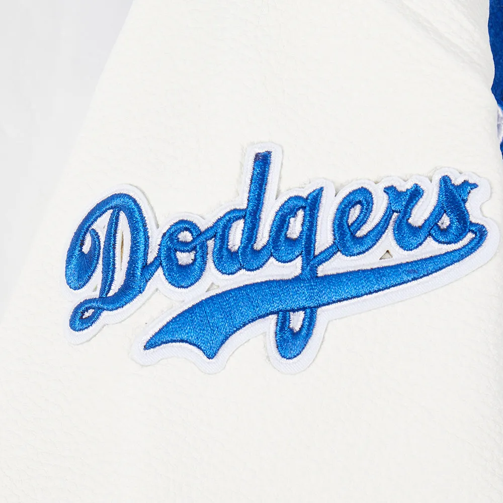 BROOKLYN DODGERS RETRO CLASSIC LITTLE BOYS RIB WOOL VARSITY JACKET (ROYAL BLUE/WHITE)