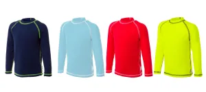 BTX-RG47 - Wholesale Toddler & Little Boy's Long Sleeve Rash Guard
