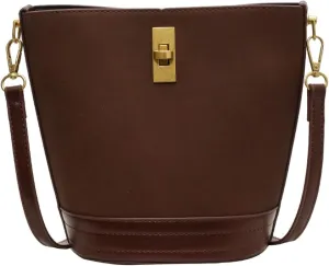 Bucket Bag Crossbody Handbag for Women Fashionable and Versatile Purses Small Tote Work Shoulder Handle Bag