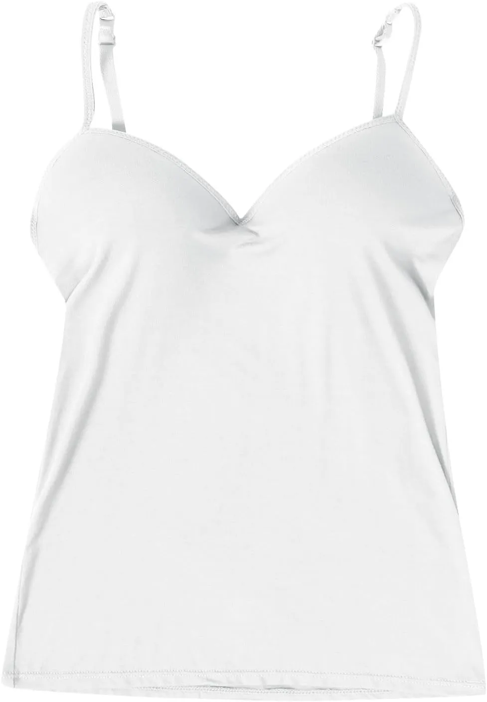 Camisole Tank Tops with Built in Bra for Women 2025 Racerback Workout Undershirts Summer Sports Padded Cami Tube Yoga Tops