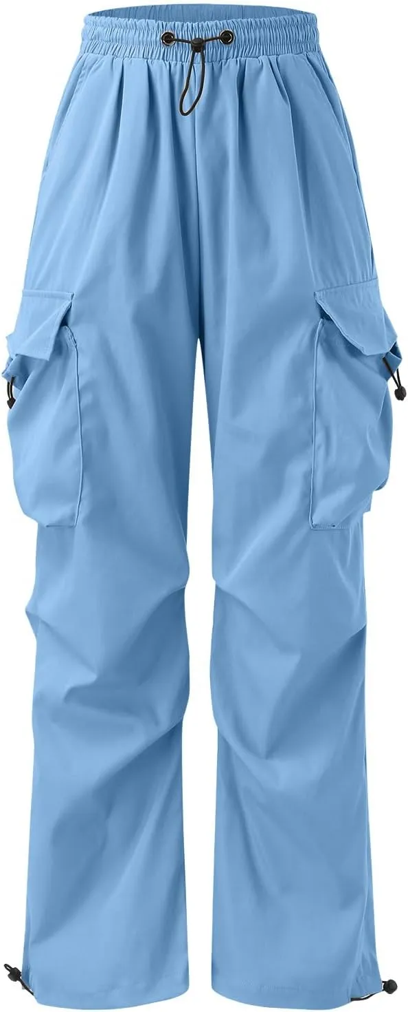 Cargo Combat Pant for Men Casual Work Pant Elastic Waist Cotton Joggers Multi Pockets