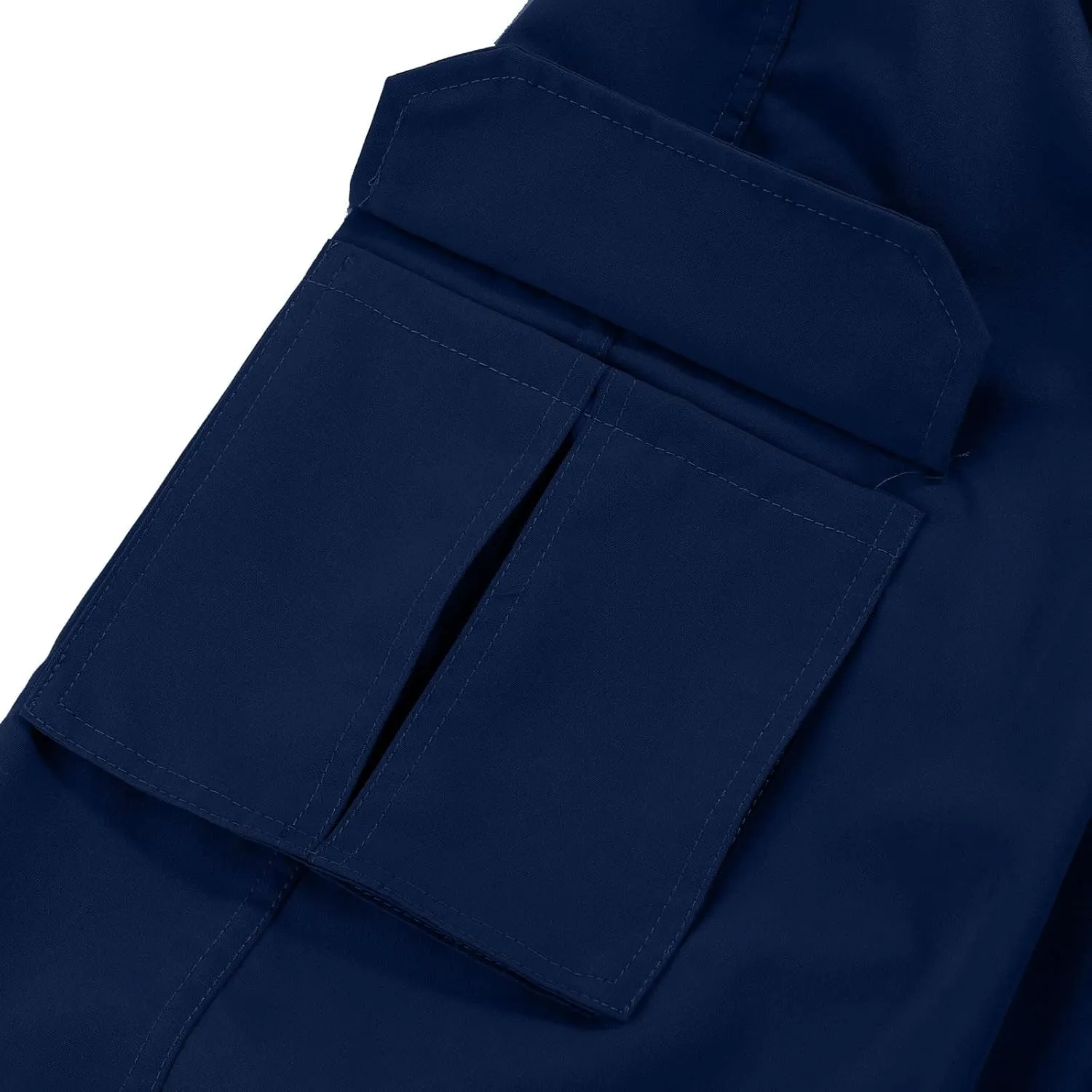 Cargo Pants for Men Slim Fit Plus Size Work Pants 3XL-5XL Stretch Casual Outdoor Hiking Pants Twill Denim Cargo Pants