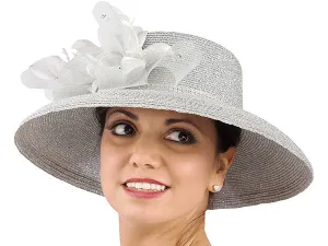 Caroline Metallic Church Hat