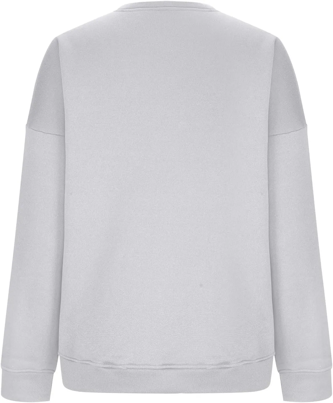 Ceboyel Womens Oversized Sweatshirts 2023 Solid Color Long Sleeve Tops Crew Neck Trendy Pullover Y2K Fall Fashion Outfits