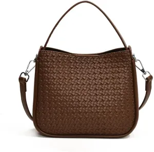 Commuter underarm Purses women's woven handbags simple retro versatile fashion shoulder crossbody bags