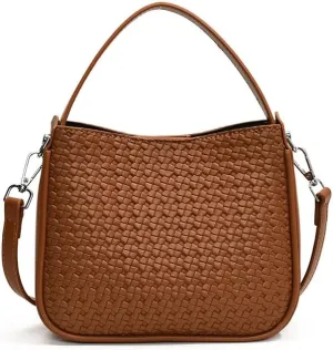 Commuter underarm Purses women's woven handbags simple retro versatile fashion shoulder crossbody bags