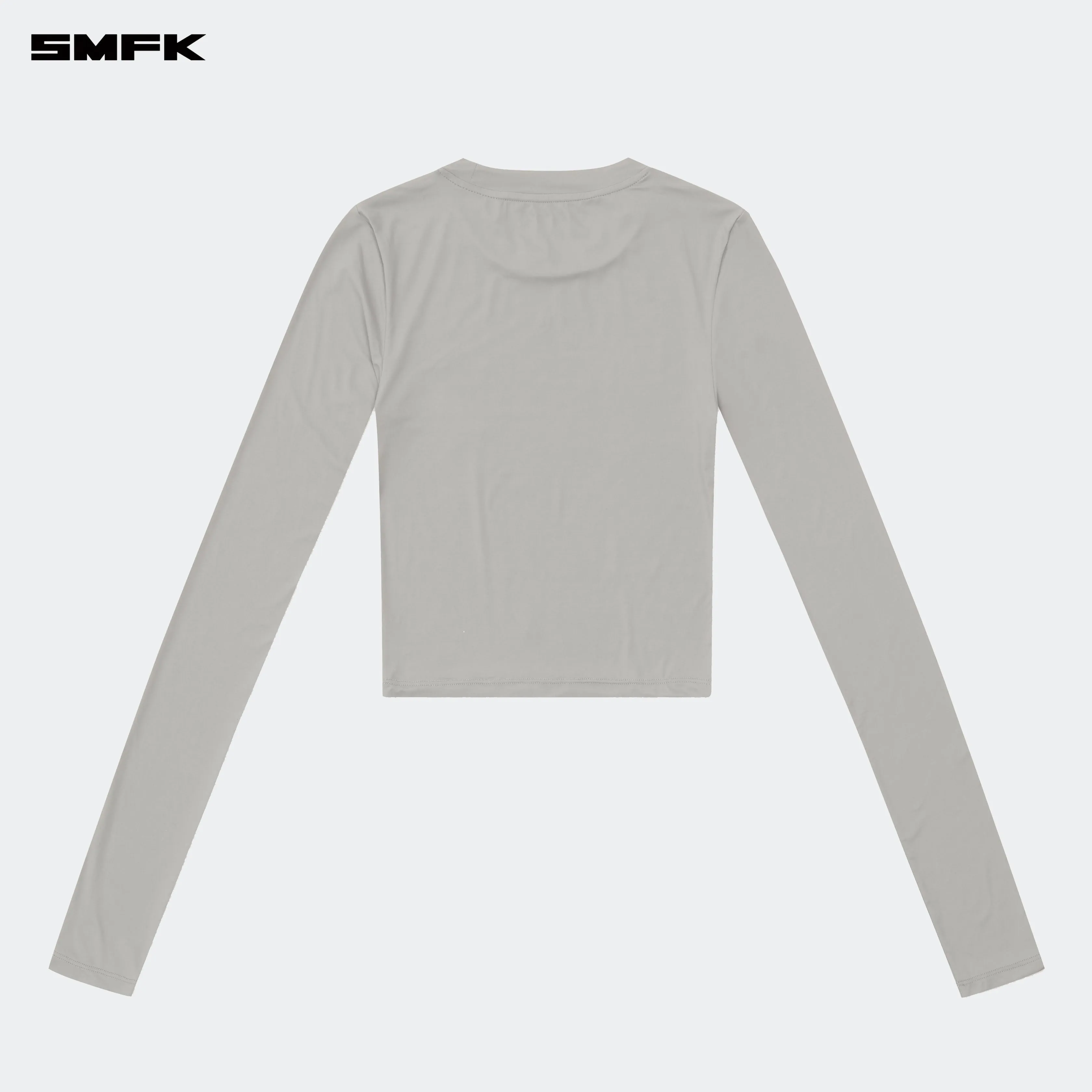 Compass Hug Skin-Tight Fitting Top Gray