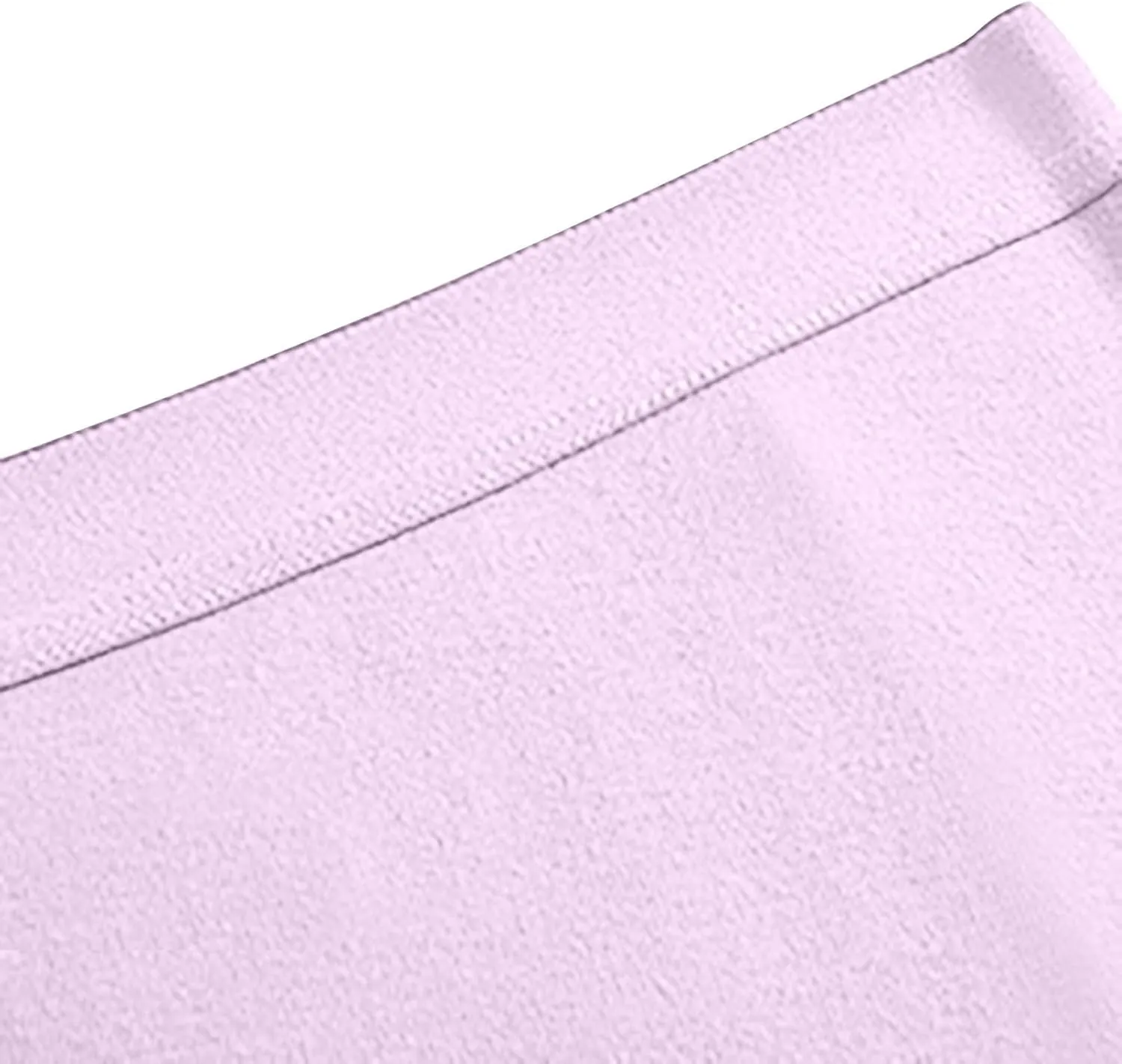 Cotton Boxer Underwear for Women Solid Color Soft Comfy Button Brief Casual Breathable Seamless Full Coverage Pantie