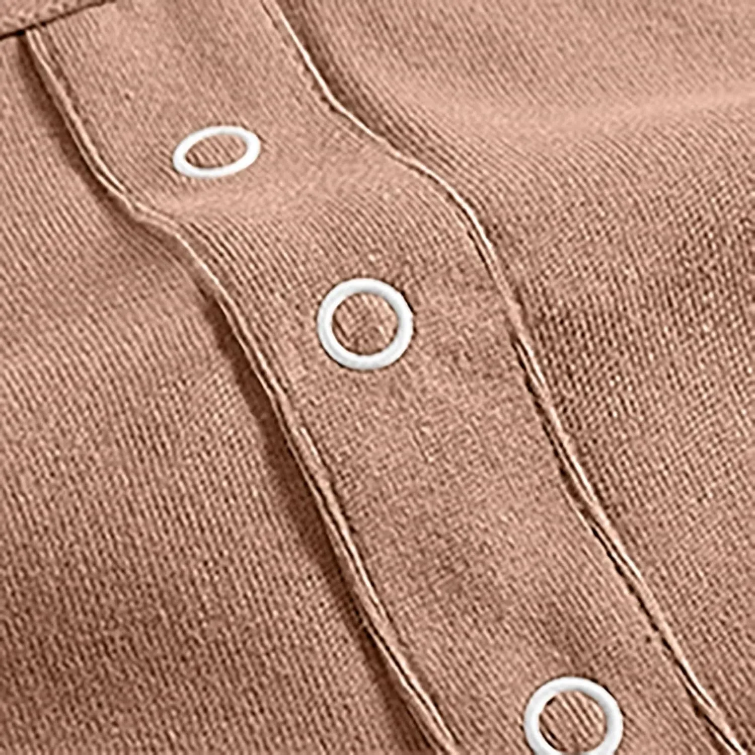 Cotton Boxer Underwear for Women Solid Color Soft Comfy Button Brief Casual Breathable Seamless Full Coverage Pantie