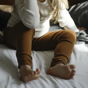 Cotton Nice Leggings - Amber - 2-12y
