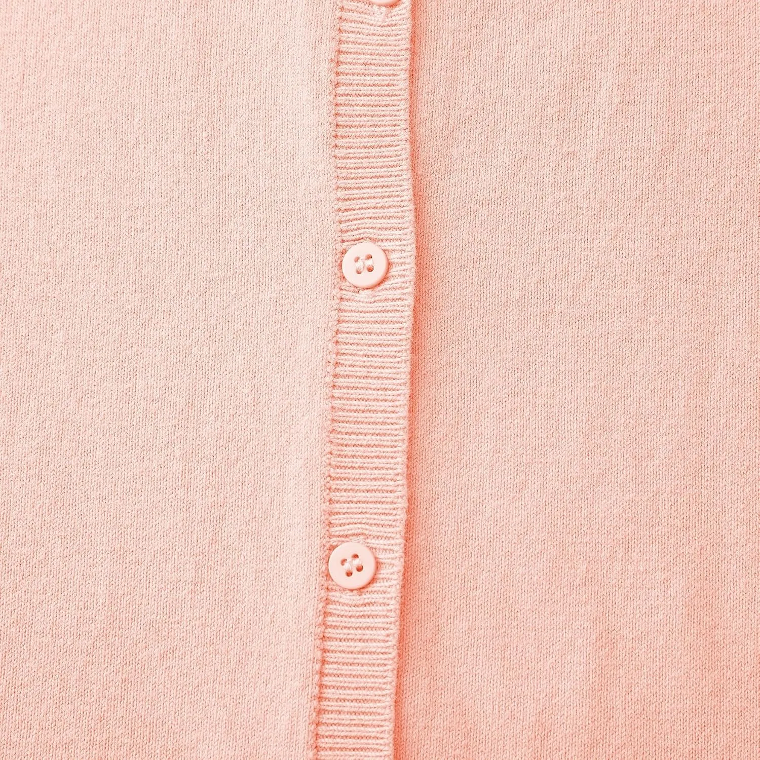 CUNYI Girl's Crewneck Lightweight Button-up Cardigan Cotton Knit Sweater Casual Cute Outerwear