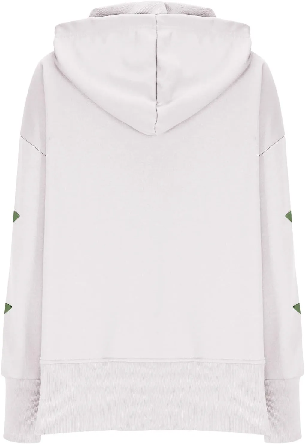 Cute Hoodies For Women Trendy 2024 Oversized Star Print Hooded Sweatshirt Side Slit Fall Pullover Tops y2k Clothes