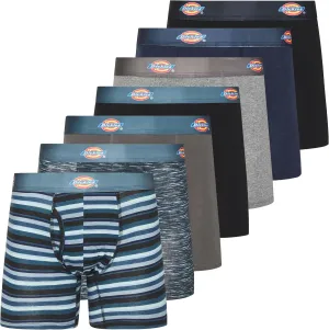 Dickies Mens Underwear 7 Pack Mens Boxer Briefs for Men Cotton Stretch