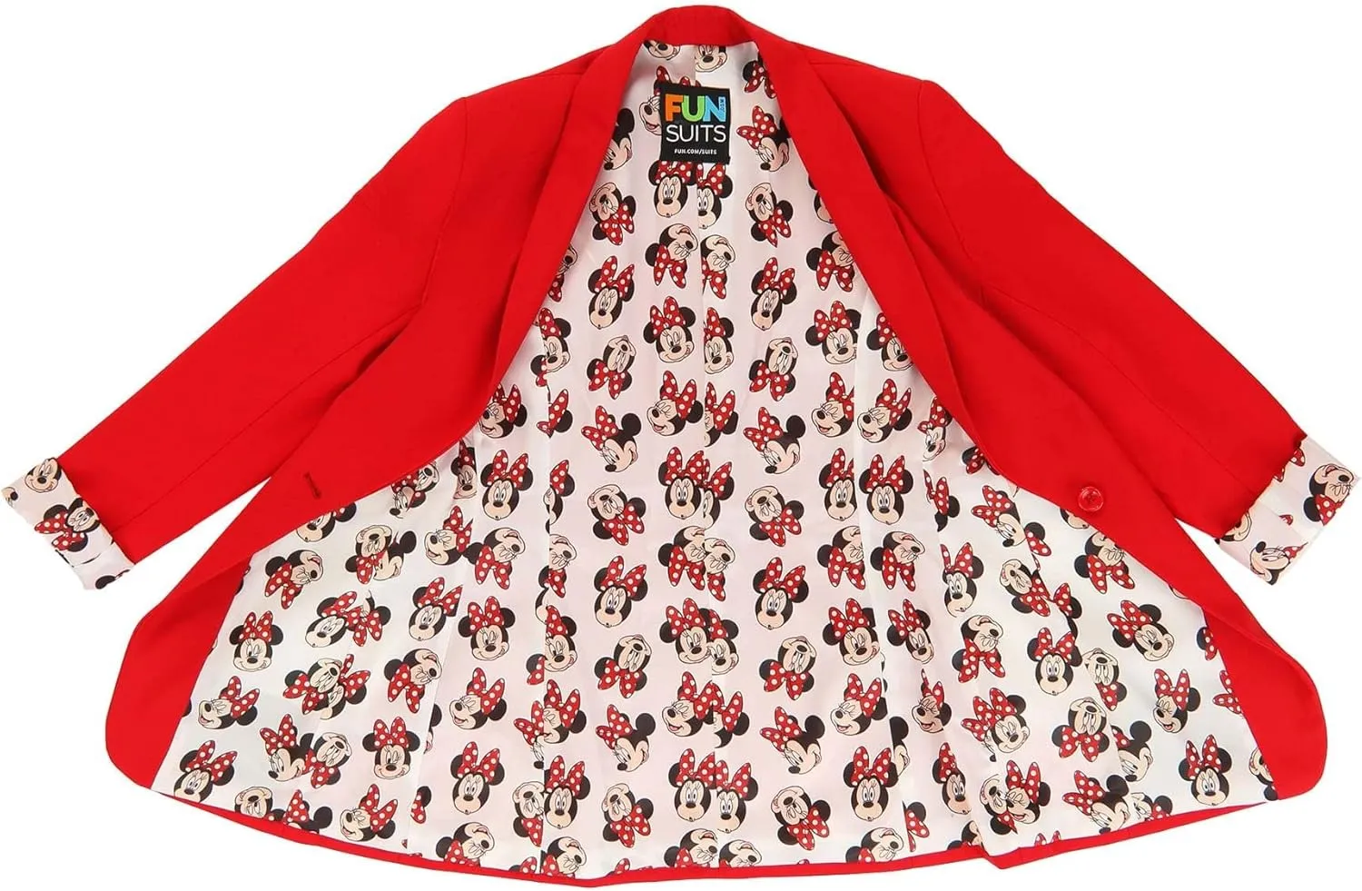 Disney Minnie Mouse Women's Blazer | Chic Disney-Inspired Outerwear for Casual and Dressy Occasions