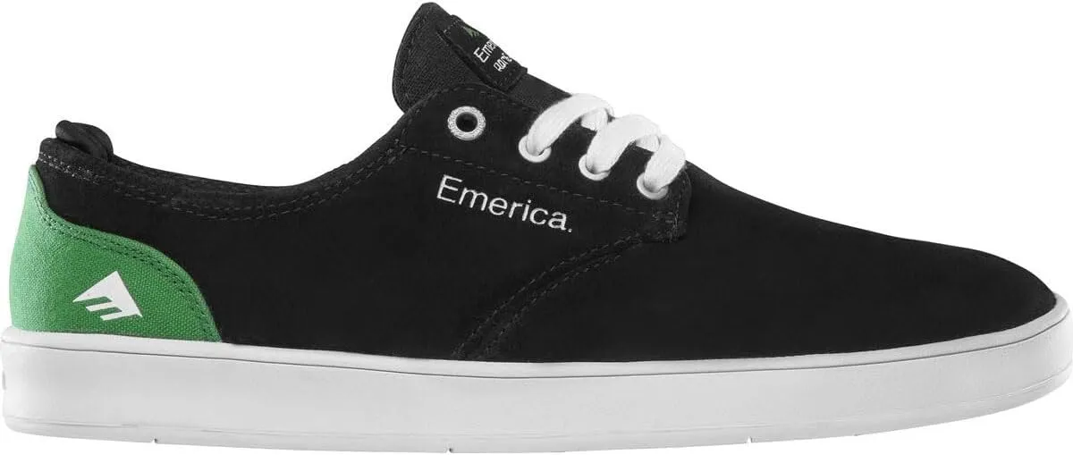 Emerica Skateboard Shoes Romero Laced Black/Green/White