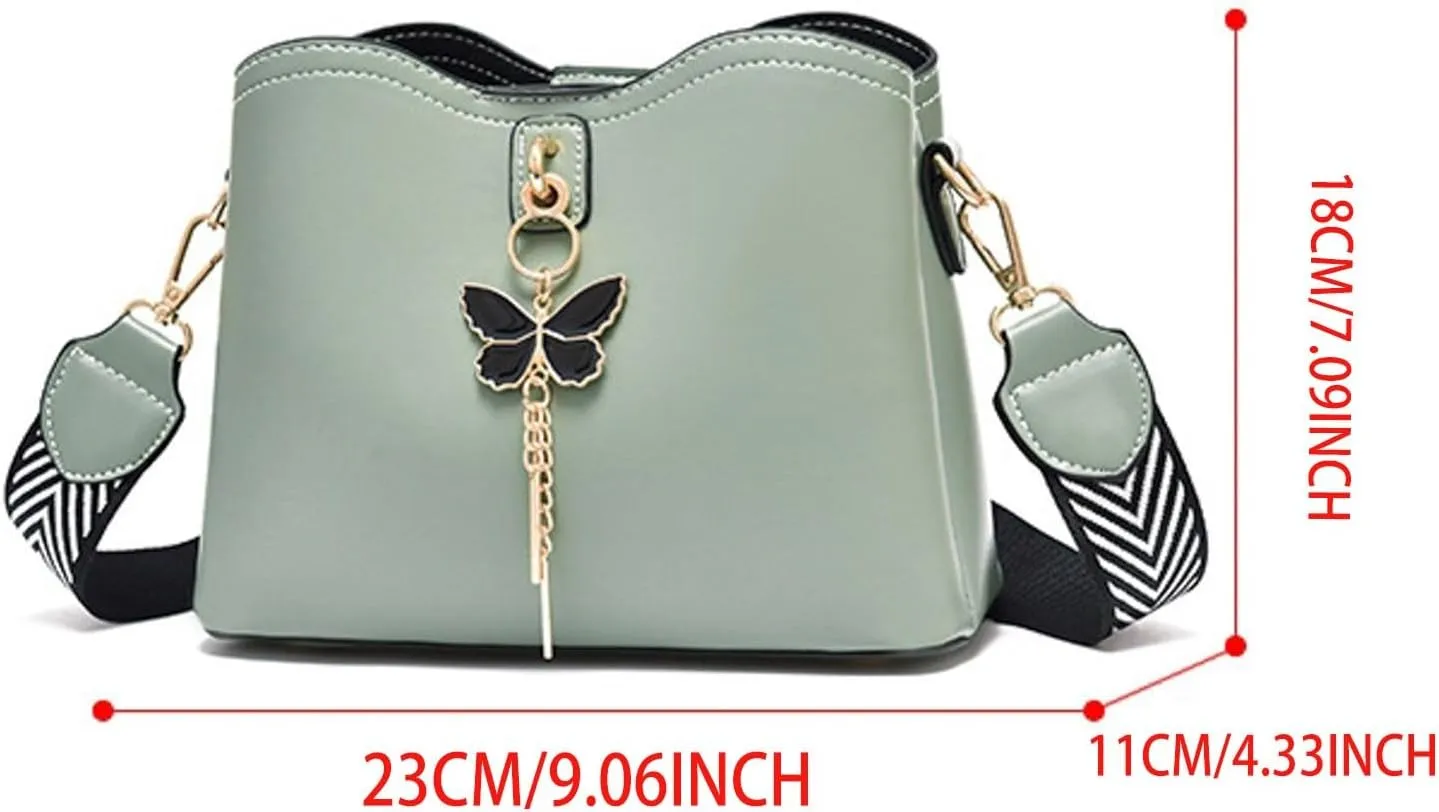 Fashionable And Versatile Women's Casual Bags Large Capacity Simple Solid Color Single Small Shoulder Bag for (One Size)